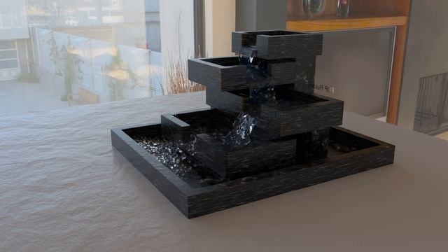 Фонтан в Blender со звуком смотреть онлайн