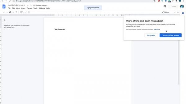 How To Use Google Docs Offline on PC & Mac