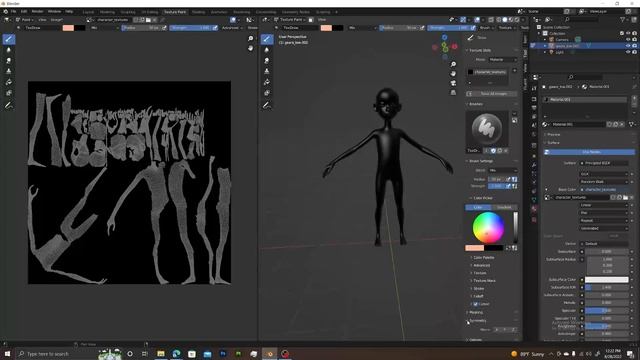 How to Texture Paint in Blender 3.0 смотреть онлайн