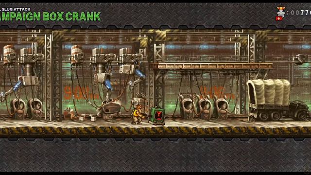 Metal Slug Attack●"Box Crank" Navy (Subjugation Tactics), Girando e Relaxando 🍊 смотреть онлайн