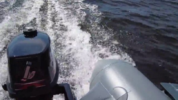КЛИП-ТЕСТ ЛОДКА КАЙМАН 330 ПОД МОТОРОМ МЕРКУРИ 5 Л.С..MOV