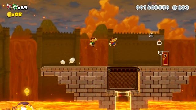 Super Mario Maker 2 – 2 Players Super Worlds Local Multiplayer (Co-Op) Walkthrough World 7 смотреть онлайн