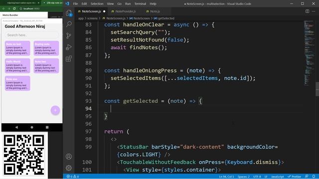 Select or Deselect Multiple Items with React Native смотреть онлайн