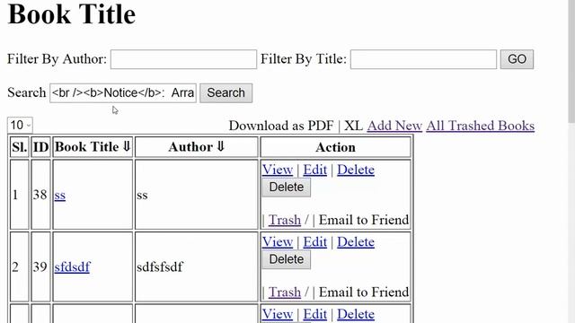 OOP PHP Part 6 (CRUD 3) Part 2(Search,Filter) смотреть онлайн
