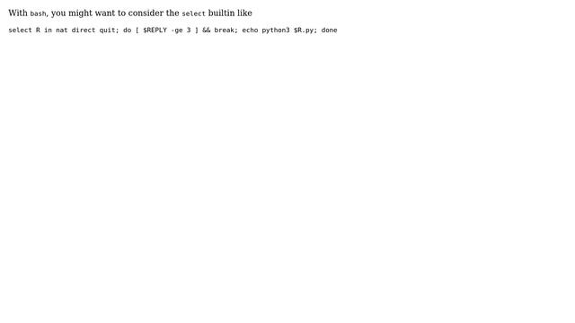 Unix & Linux: bash script to start python scripts based on input word (3 Solutions!!) смотреть онлайн
