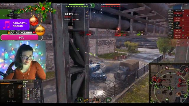 ✨Взвод + Взяла танк Centurion Action X ✨Мир Танков - 7 января 2024 смотреть онлайн