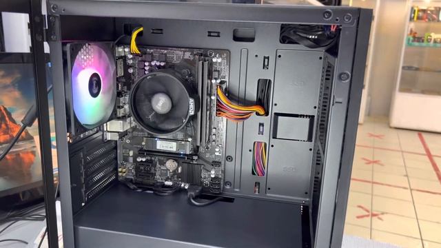 Сборка 3808 _23000₽_ Athlon 3000G, Ssd 240, 16Gb DDR4 3200MHz, Radeon RX Vega3,  600W, ZetGaming MS