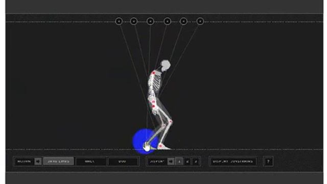 Играем в игру-Скелеты на ниточках смотреть онлайн