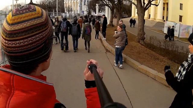 Столкновение Ninebot mini и One P смотреть онлайн