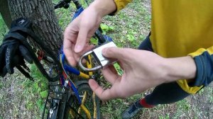 Надежный велозамок с сигнализацией, защита от угона велосипеда!