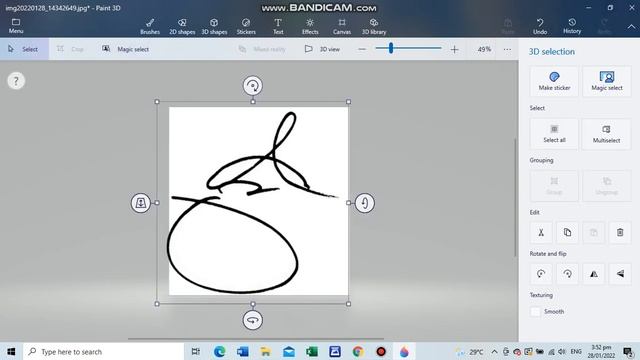 Electronic Signature edited with Paint 3D| Step by Step Procedure|VLC смотреть онлайн