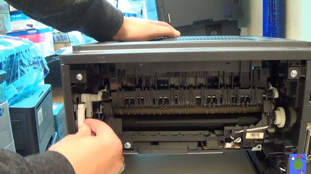 Brother HL-5440 как снять печку (ответ на комментарий) смотреть онлайн
