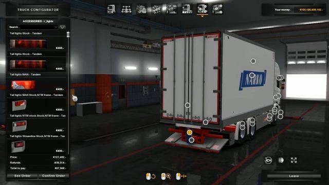 ETS 2 Mod | Tandem Addon For RJL Scania Rs&r4 By Kast V2.0 [ETS2 V1.35]