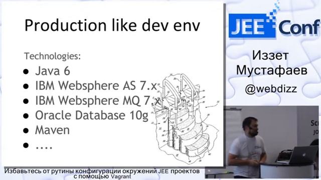 Избавьтесь от рутины конфигурации окружений JEE проектов с помощью Vagrant смотреть онлайн
