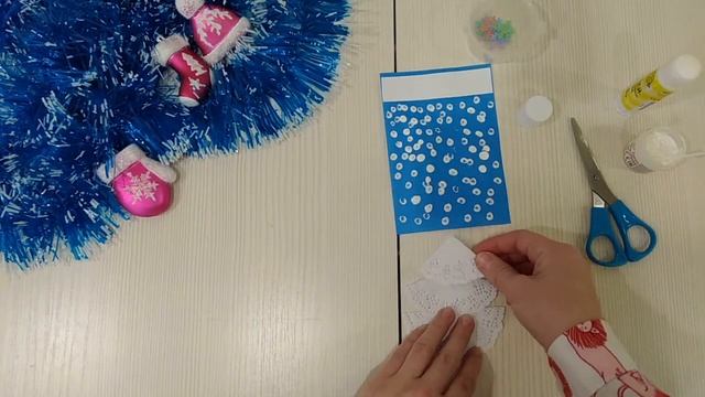 Ажурные открытки зимой на новый год 2021 своими руками! смотреть онлайн