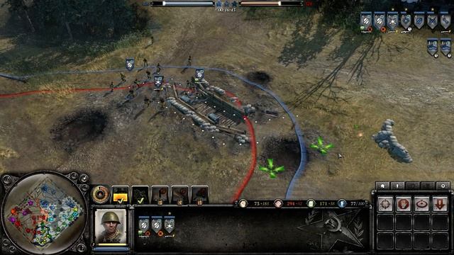 Company Of Heroes 2 : The Western Front Armies Multiplayer Gameplay - Shock Troops and IS-2`s woot! смотреть онлайн