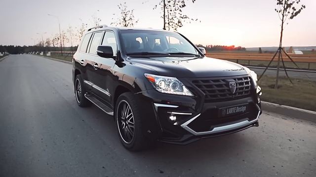 Тюнинг Lexus LX: комплект Alligator от Larte Design смотреть онлайн