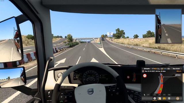 ETS2 IBERIA #3 | Cars | Almería (ES) - Madrid (ES) | Volvo FH 540 | смотреть онлайн
