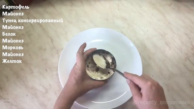 НОВОГОДНИЙ САЛАТ мимоза с тунцом. Очень вкусный новогодний салат смотреть онлайн