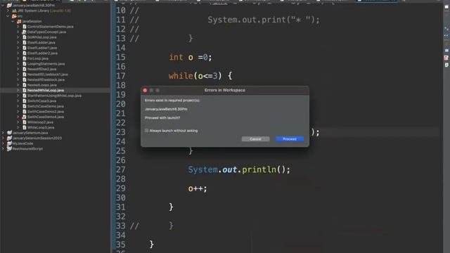 7. Java - Nested loops & Break, Continue смотреть онлайн