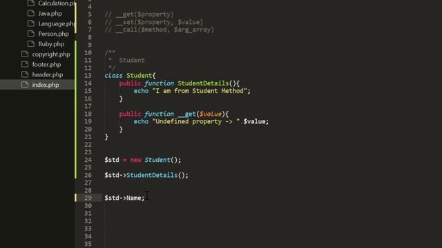 Object Oriented Programming in PHP [PART-14]: Magic Methods in PHP смотреть онлайн