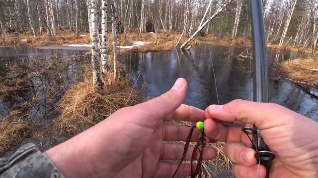 Перед отпуском успел съездить на рыбалку. Весенняя рыбалка 2022. смотреть онлайн