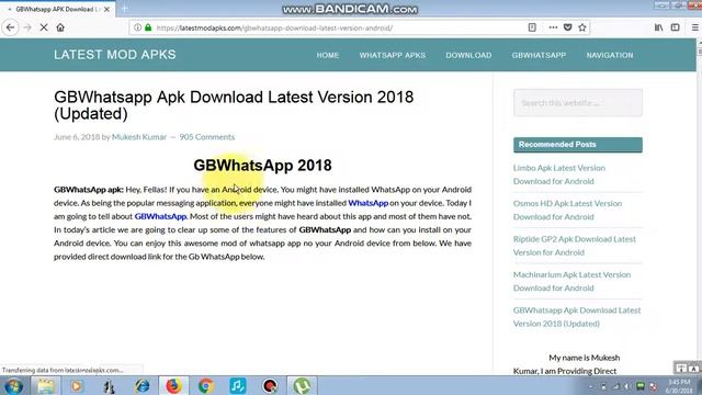 How To Download GB Whatsapp for android by PC смотреть онлайн
