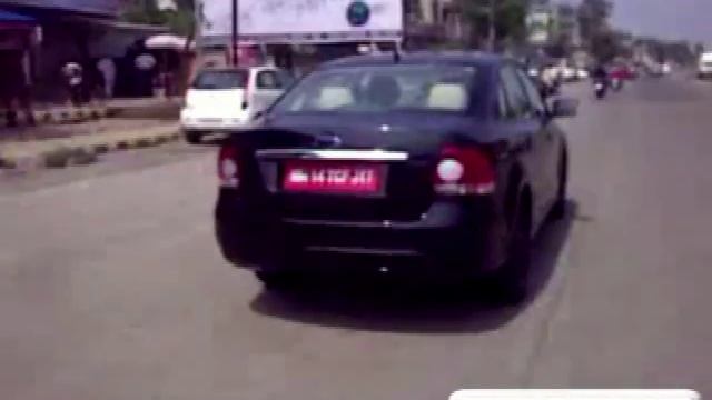 2011 Volkswagen Vento / Polo sedan undergoing final ARAI testing in India смотреть онлайн