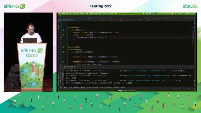 Kubernetes Native Java by Josh Long @ Spring I/O 2022 смотреть онлайн