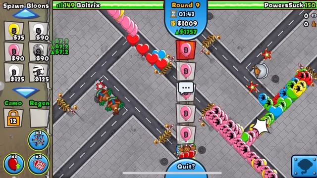 200 IQ big brain plays in r3 speed bananza - bloons td battles смотреть онлайн