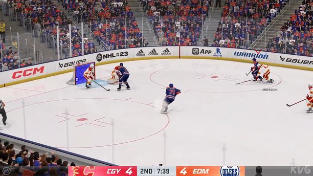 NHL 23 - Calgary Flames vs Edmonton Oilers - Gameplay (PS5 UHD) [4K60FPS] смотреть онлайн