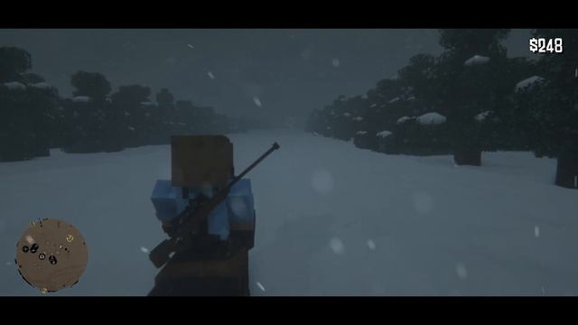 Red Dead Redemption But It's Minecraft [Physics Mod 1.19]