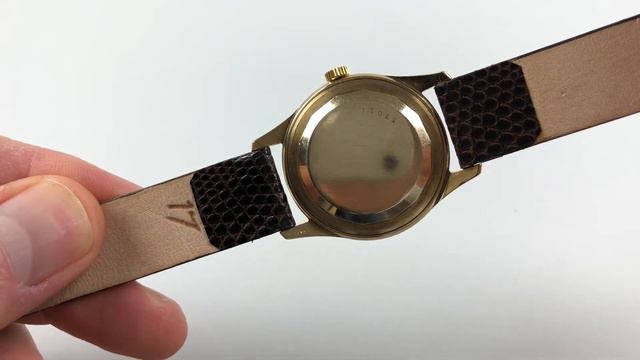 Jaeger-LeCoultre Ref. E385 hallmarked 1960 смотреть онлайн