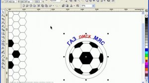 Как разместить надпись по кругу в Coreldraw
