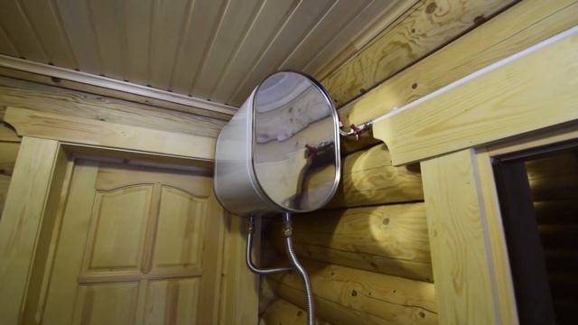 Обзор дома-бани 6х9 из оцилиндрованного бревна смотреть онлайн