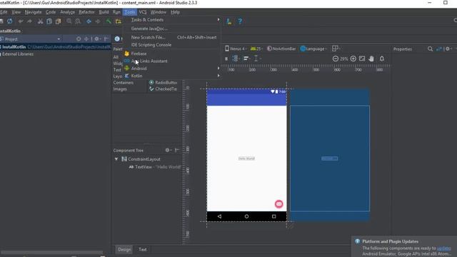 How To install Kotlin 1.1.5 in Android Studio 2.3.3 for Windows 10 смотреть онлайн