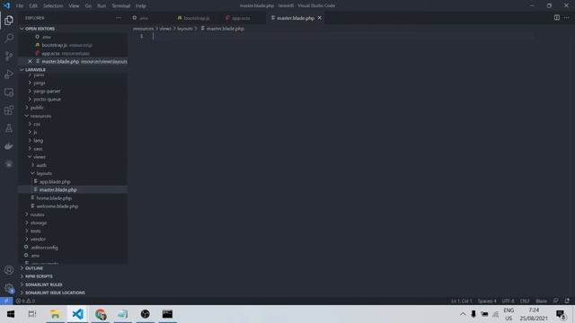 Integrate Laravel 8 with AdminLTE 3 смотреть онлайн