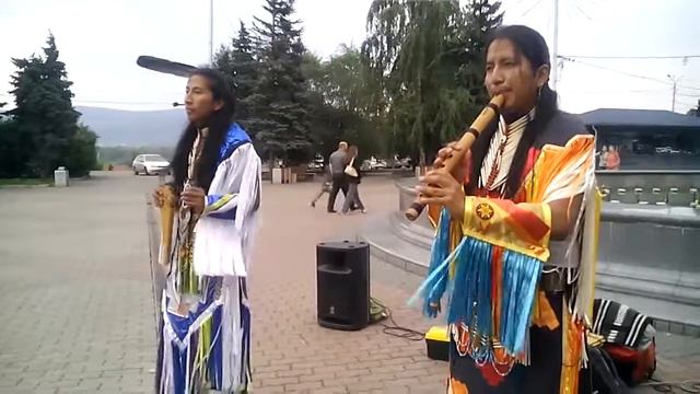 мои индейцы в Красноярске...15.08.2015г. Полянская А.В. смотреть онлайн