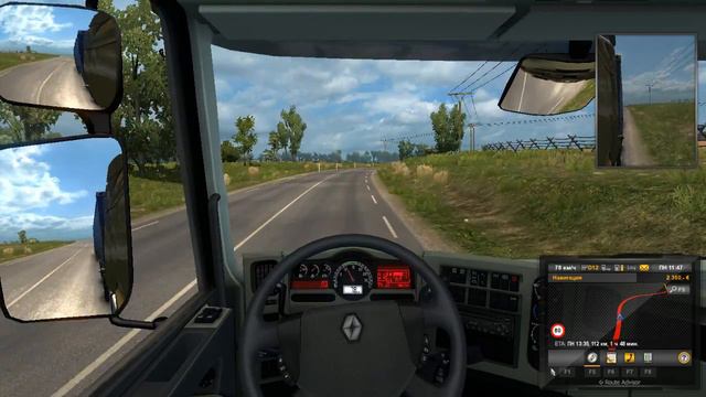 ПРОХОЖДЕНИЕ Euro Truck Simulator 2 #1 ПЕРВЫЙ РЕЙС смотреть онлайн