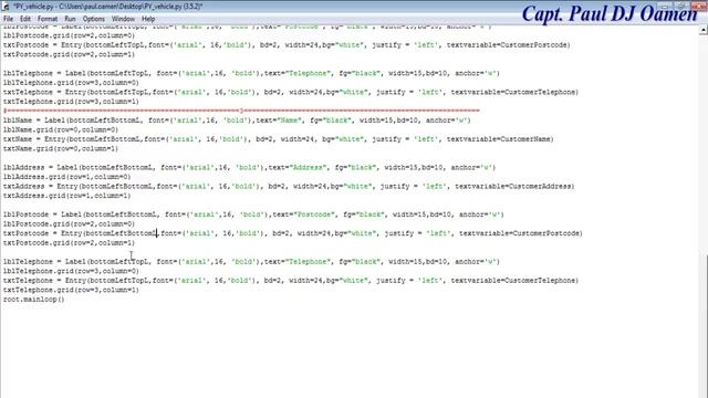 How to Create Vehicle Management System in Python - Tutorial 2 of 4 смотреть онлайн