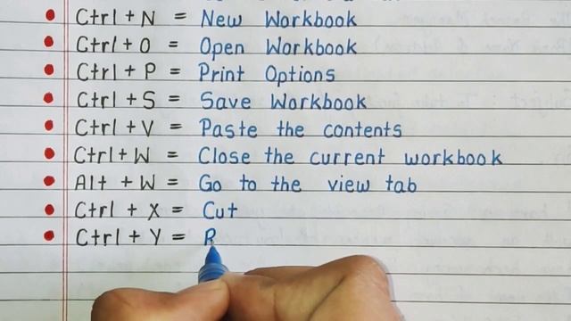 Microsoft Excel Shortcut keys // Important Excel shortcut keys in Hindi смотреть онлайн