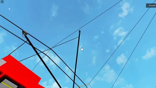 Поездка на троллейбусе Trolza Megapolis в Roblox