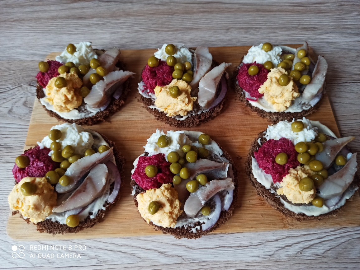 Это просто и недорого! Закуска с сельдью.