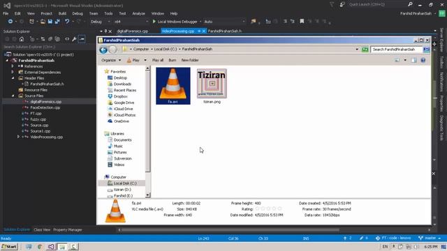 video processing by opencv 3.1 vc++ 2015 win 64x смотреть онлайн