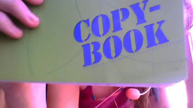 самодельная тетрадь