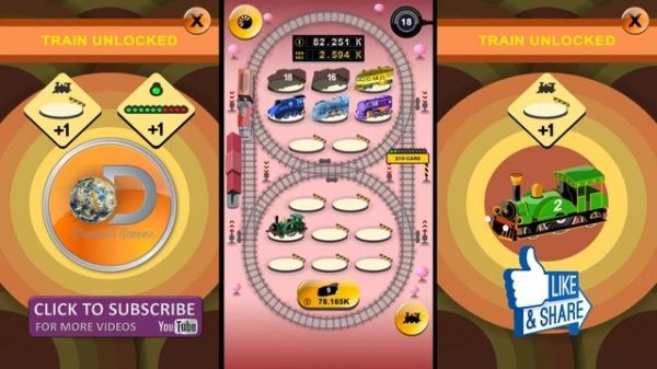 Train Merger | Walkthrough Part 4 | Unlocking Train No.20 Max Level