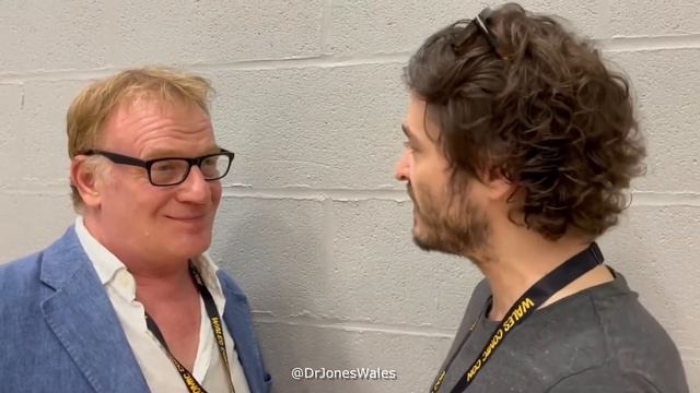 Interview with Alexander Vlahos and Mark Lewis Jones at WalesComicCon 21/08/2022 смотреть онлайн