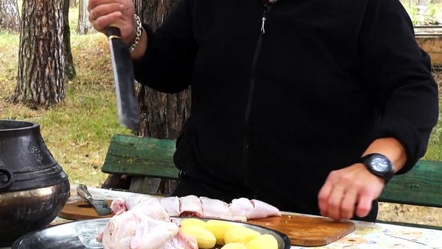 Слоеная курочка с овощами в афганском казане. #афганказан смотреть онлайн