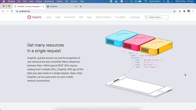 What is GraphQL ? GraphQL intro part 1 смотреть онлайн