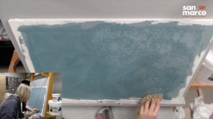 Декоративное покрытие Sagredo San Marco нанесение кельмой